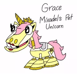 Size: 320x310 | Tagged: safe, artist:pogorikifan10, derpibooru import, oc, oc:grace, unofficial characters only, pony, unicorn, barely pony related, lego, mixels, non-mlp oc