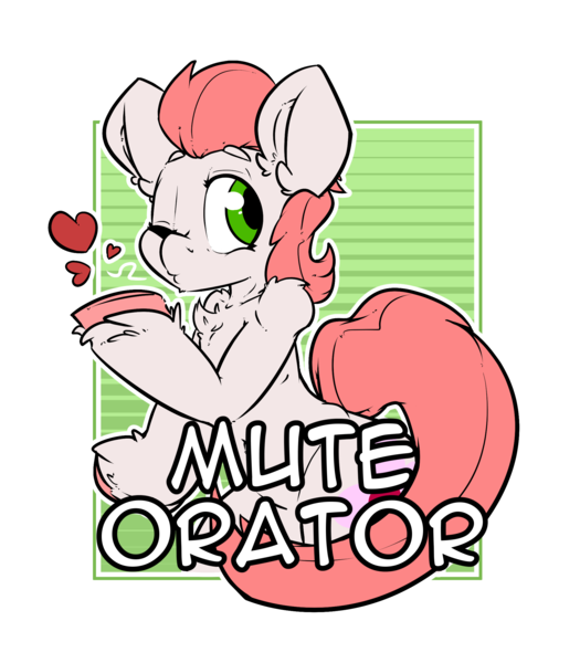 Size: 2100x2400 | Tagged: safe, artist:bbsartboutique, derpibooru import, oc, unofficial characters only, earth pony, pony, badge, con badge, green eyes