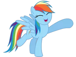 Size: 4800x3600 | Tagged: safe, artist:s.guri, derpibooru import, rainbow dash, pony, fame and misfortune, .svg available, simple background, solo, transparent background, vector