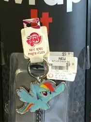 Size: 3024x4032 | Tagged: safe, derpibooru import, rainbow dash, pony, half-life, irl, keychain, merchandise, photo, price tag, solo, you had one job