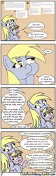 Size: 1280x4000 | Tagged: safe, artist:outofworkderpy, derpibooru import, derpy hooves, dinky hooves, pegasus, pony, unicorn, comic:family matters, comic, female, filly, hug, mare, messy mane, mother and daughter, outofworkderpy, tumblr, tumblr comic