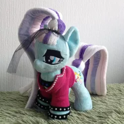 Size: 960x960 | Tagged: safe, artist:burgunzik, derpibooru import, coloratura, pony, clothes, countess coloratura, irl, photo, plushie, solo