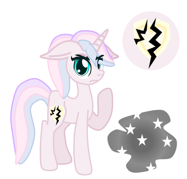 Size: 1340x1280 | Tagged: safe, artist:casanova-mew, derpibooru import, oc, oc:obsidian heart, unofficial characters only, pony, unicorn, female, mare, offspring, parent:princess cadance, parent:shining armor, parents:shiningcadance, reference sheet, solo