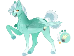 Size: 1100x833 | Tagged: safe, artist:bijutsuyoukai, derpibooru import, oc, oc:storm bolt, unofficial characters only, pegasus, pony, female, mare, offspring, parent:lightning dust, parent:thunderlane, parents:thunderdust, raised hoof, reference sheet, simple background, solo, transparent background