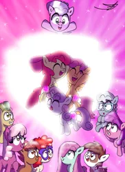 Size: 5100x7014 | Tagged: safe, artist:ringteam, derpibooru import, apple bloom, bubblegum brush, button mash, carrot crunch, cheerilee, diamond tiara, lily longsocks, pipsqueak, scootaloo, silver spoon, sweetie belle, twist, pony, crusaders of the lost mark, absurd resolution, cutie mark, cutie mark crusaders, female, filly, the cmc's cutie marks