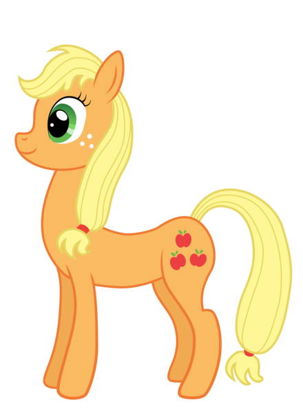 Size: 4400x6004 | Tagged: safe, artist:mfg637, derpibooru import, applejack, pony, absurd resolution, simple background, solo, transparent background, vector