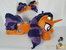 Size: 3668x2816 | Tagged: safe, artist:epicrainbowcrafts, derpibooru import, saffron masala, pony, high res, irl, life size, photo, plushie, solo