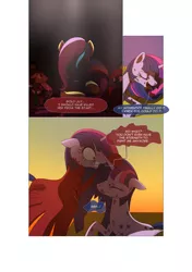 Size: 3541x5016 | Tagged: safe, artist:gashiboka, derpibooru import, doctor whooves, princess gold lily, princess sterling, time turner, twilight sparkle, twilight sparkle (alicorn), oc, oc:brotonia, oc:firestorm, oc:night star, alicorn, pony, unicorn, comic:recall the time of no return, comic, fake twilight, female, high res, mare, unicorn twilight, zygon