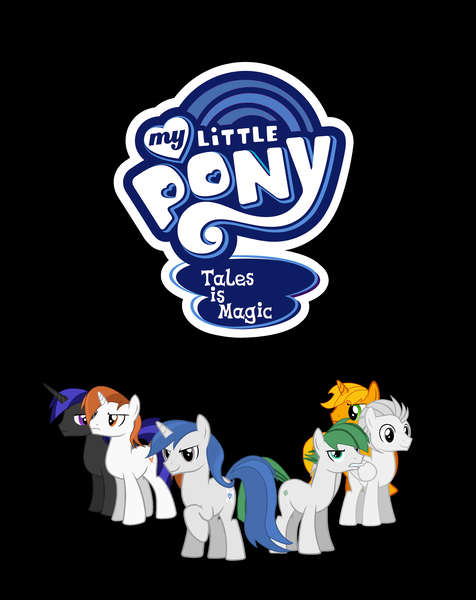 Size: 1905x2402 | Tagged: safe, artist:user-434, derpibooru import, oc, oc:alex diamond, oc:alex science, unofficial characters only, pony, logo