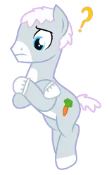 Size: 612x986 | Tagged: safe, artist:harmony--bunny, derpibooru import, ponified, pony, base used, bipedal, bugs bunny, crossed arms, looney tunes