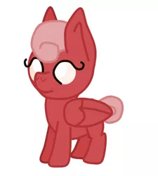 Size: 373x415 | Tagged: safe, artist:casanova-mew, derpibooru import, oc, oc:rose mary, unofficial characters only, pegasus, pony, baby, baby pony, female, filly, magical lesbian spawn, offspring, parent:princess flurry heart, parent:pumpkin cake, parents:pumpkin heart, simple background, solo, white background