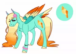 Size: 1939x1370 | Tagged: safe, artist:artfestation, derpibooru import, oc, oc:zen waves, unofficial characters only, pegasus, pony, jewelry, offspring, parent:tree hugger, parent:zephyr breeze, parents:zephyrhugger, solo