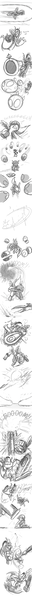 Size: 593x11000 | Tagged: safe, artist:mickeymonster, derpibooru import, derpy hooves, discord, parasprite, pegasus, pony, awesome, chainsaw, comic, epic, epic derpy, female, fight, flying, mare, monochrome, rocket launcher, sword, weapon