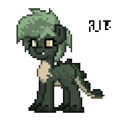 Size: 600x600 | Tagged: safe, artist:radical user 76, derpibooru import, oc, oc:ally-gator, unofficial characters only, alligator, pony, alligator pony, gator pony, gif, non-animated gif, pixel art, simple background, solo, transparent background