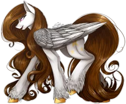 Size: 2154x1771 | Tagged: safe, artist:midfire, derpibooru import, oc, oc:typhanie, unofficial characters only, pegasus, pony, female, mare, simple background, solo, transparent background