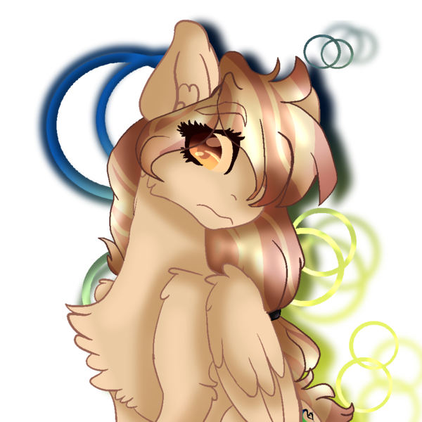 Size: 1000x1000 | Tagged: safe, artist:emerald-bliss, derpibooru import, oc, oc:hazel, unofficial characters only, pegasus, pony, bust, female, mare, portrait, solo