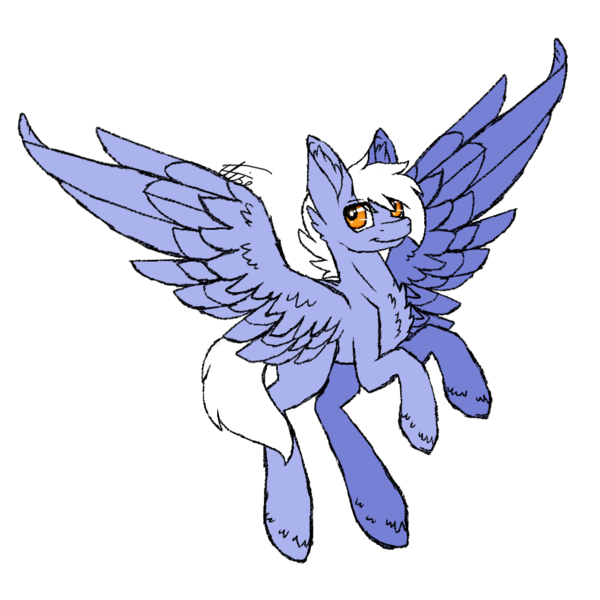 Size: 1000x1000 | Tagged: safe, artist:inspiredpixels, derpibooru import, oc, oc:silver star, unofficial characters only, pegasus, pony, female, mare, simple background, solo, spread wings, transparent background, unshorn fetlocks, wings, ych result