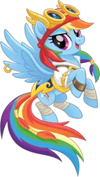 Size: 592x1040 | Tagged: safe, derpibooru import, rainbow dash, pegasus, pony, my little pony: the movie, bandana, clothes, female, goggles, mare, piercing, pirate, pirate dash, pirate rainbow dash, simple background, solo, transparent background, wing piercing