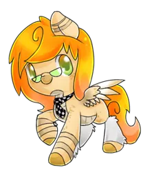 Size: 400x422 | Tagged: safe, artist:pegasisters82, derpibooru import, oc, oc:alani, unofficial characters only, pony, glasses, necktie, smiling, solo