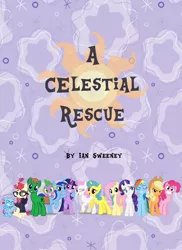 Size: 2664x3664 | Tagged: applejack, artist needed, derpibooru import, dragon, edit, fanfic, fanfic art, fanfic cover, fluttershy, lemon hearts, mane seven, mane six, minuette, moondancer, oc, oc:ian, oc:sapphire dragon, pinkie pie, rainbow dash, rarity, safe, spike, twilight sparkle, twinkleshine