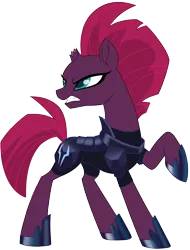 Size: 5678x7460 | Tagged: safe, artist:ejlightning007arts, derpibooru import, tempest shadow, pony, unicorn, my little pony: the movie, absurd resolution, armor, broken horn, female, mare, original vector, simple background, solo, transparent background, vector