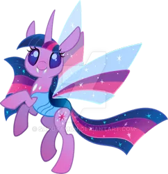 Size: 600x619 | Tagged: artist:sakuyamon, changedling, changedlingified, changeling, changelingified, cute, cuteling, derpibooru import, safe, simple background, smiling, solo, species swap, transparent background, twiabetes, twilight sparkle, watermark