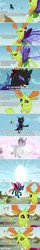 Size: 637x4000 | Tagged: brotherly love, changedling, changeling, derpibooru import, edit, edited screencap, floppy ears, gotcha, king thorax, pharynx, prince pharynx, safe, screencap, screencap comic, thorax, to change a changeling