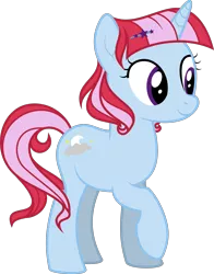 Size: 1756x2235 | Tagged: safe, artist:jitterbases, derpibooru import, oc, oc:moon glow, unofficial characters only, pony, unicorn, base used, female, magical lesbian spawn, mare, offspring, parent:moondancer, parent:trixie, parents:trickdancer, simple background, solo, transparent background