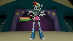 Size: 708x399 | Tagged: safe, artist:sky chaser, derpibooru import, rainbow dash, equestria girls, rainbow rocks, 3d, awesome as i want to be, electric guitar, guitar, ponied up, source filmmaker