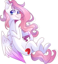 Size: 4963x5489 | Tagged: safe, artist:emily-826, derpibooru import, oc, oc:rin light, unofficial characters only, pegasus, pony, absurd resolution, female, mare, simple background, solo, transparent background