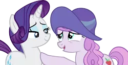 Size: 5306x2687 | Tagged: artist:ironm17, derpibooru import, hat, made in manehattan, pearmain worcester, rarity, safe, simple background, smiling, transparent background, vector