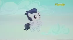 Size: 1223x681 | Tagged: safe, derpibooru import, screencap, rumble, pegasus, pony, marks and recreation, colt, male, solo
