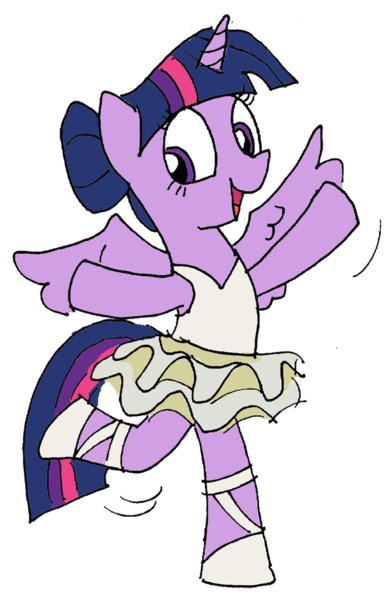 Size: 1088x1673 | Tagged: safe, artist:newportmuse, derpibooru import, twilight sparkle, twilight sparkle (alicorn), alicorn, pony, a royal problem, ballerina, ballet, simple background, solo, transparent background, tutu, tutu cute, twilarina