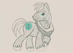 Size: 2280x1656 | Tagged: artist:thestipplebrony, big macintosh, derpibooru import, pointillism, safe, solo, stipple, traditional art