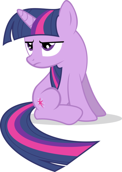 Size: 3798x5375 | Tagged: safe, artist:hornflakes, derpibooru import, twilight sparkle, pony, unicorn, a canterlot wedding, female, high res, mare, simple background, sitting, solo, transparent background, twilight is not amused, unamused, unicorn twilight, vector