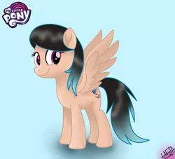 Size: 1600x1450 | Tagged: safe, artist:liniitadash23, derpibooru import, oc, unofficial characters only, pegasus, pony, my little pony: the movie, female, mare, mlp movie pony maker, smiling, solo