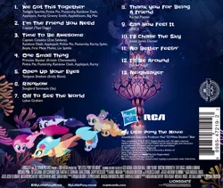 Size: 802x678 | Tagged: album, album cover, applejack, back cover, bar code, derpibooru import, dnce, fluttershy, hasbro logo, jessie james decker, lionsgate logo, listing, lukas graham, lukas nelson, my little pony: the movie, official, palmer reed, pinkie pie, princess skystar, puffer fish, rachel platten, rainbow dash, rarity, rca, safe, seaponified, seapony applejack, seapony fluttershy, seapony (g4), seapony pinkie pie, seapony rainbow dash, seapony rarity, sia (singer), soundtrack, species swap, spike, spike the pufferfish