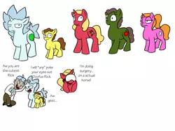 Size: 1024x768 | Tagged: safe, artist:usagi-zakura, derpibooru import, ponified, earth pony, pony, unicorn, beth smith, doofus rick, jerry smith, morty smith, rick and morty, rick sanchez, summer smith