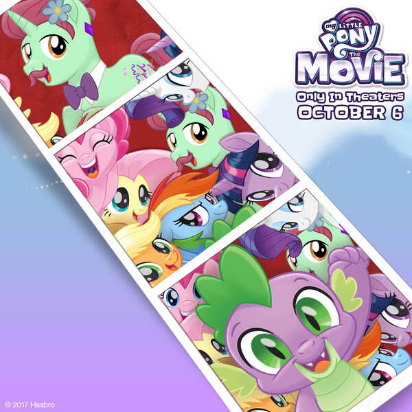 Size: 1080x1080 | Tagged: safe, derpibooru import, applejack, fluttershy, pinkie pie, rainbow dash, rarity, spike, twilight sparkle, oc, oc:kiwi bouquet, alicorn, dragon, my little pony: the movie, mlp movie pony maker, twilight sparkle (alicorn)