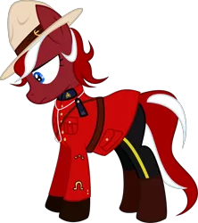 Size: 4250x4786 | Tagged: safe, artist:colonelwalther, derpibooru import, oc, oc:red serge, unofficial characters only, earth pony, pony, absurd resolution, female, mare, simple background, solo, transparent background