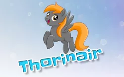 Size: 1243x772 | Tagged: safe, artist:thorinair, derpibooru import, oc, oc:thorinair, unofficial characters only, pegasus, pony, my little pony: the movie, mlp movie pony maker, solo