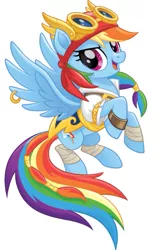 Size: 635x1009 | Tagged: safe, artist:unicornsmile, derpibooru import, rainbow dash, pegasus, pony, my little pony: the movie, clothes, female, mare, open mouth, pirate outfit, pirate rainbow dash, rearing, simple background, solo, white background