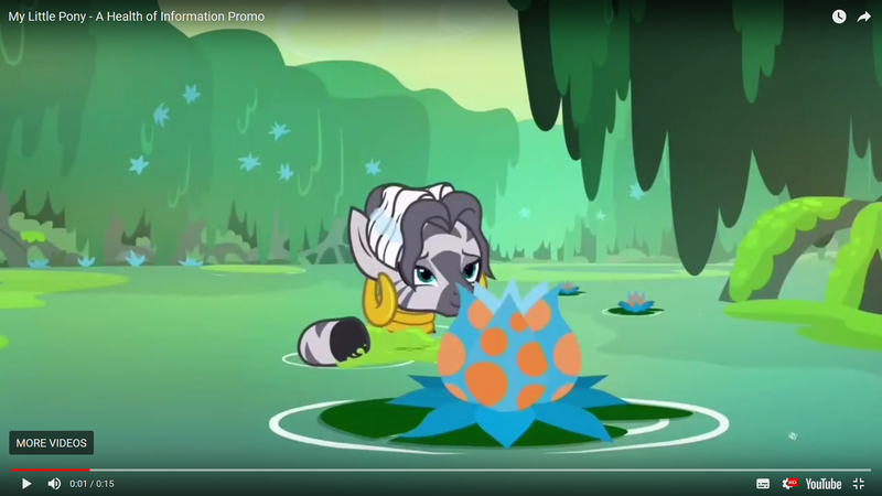 Size: 1920x1080 | Tagged: a health of information, derpibooru import, everfree forest, promo, safe, screencap, solo, swamp, swamp fever plant, water, wet mane, youtube, youtube link, zebra, zecora