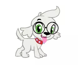 Size: 583x487 | Tagged: safe, artist:3d4d, derpibooru import, dog, equestria girls, base used, crossover, dogified, mr. peabody, mr. peabody and sherman, simple background, solo, species swap, white background