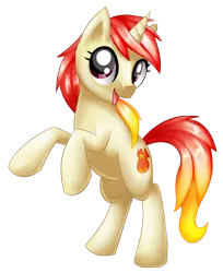 Size: 980x1200 | Tagged: safe, artist:alanymph, derpibooru import, oc, oc:sizzling cerise, unofficial characters only, pony, unicorn, female, mare, simple background, solo, transparent background