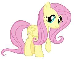 Size: 1223x940 | Tagged: safe, artist:j-pinkie, derpibooru import, fluttershy, pegasus, pony, cute, female, mare, ms paint, raised hoof, shyabetes, simple background, smiling, solo, transparent background, vector