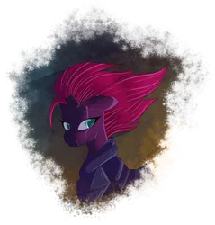 Size: 3285x3442 | Tagged: safe, artist:bratzoid, derpibooru import, tempest shadow, pony, unicorn, my little pony: the movie, broken horn, eye scar, female, mare, scar, scar on the wrong side, solo