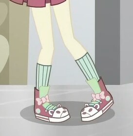 Size: 273x278 | Tagged: safe, derpibooru import, screencap, fluttershy, eqg summertime shorts, equestria girls, good vibes, converse, legs, pictures of legs, shoes, sneakers