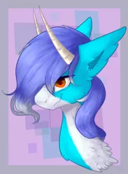 Size: 3377x4609 | Tagged: artist:lastaimin, bust, derpibooru import, dracony, high res, hybrid, oc, portrait, safe, solo, unofficial characters only