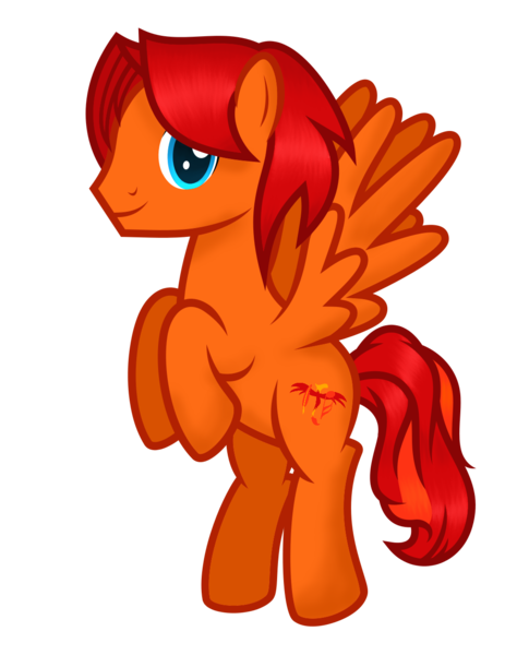 Size: 1050x1300 | Tagged: safe, artist:stormdragon3, derpibooru import, oc, oc:goldenfox, unofficial characters only, pegasus, pony, male, simple background, solo, stallion, transparent background